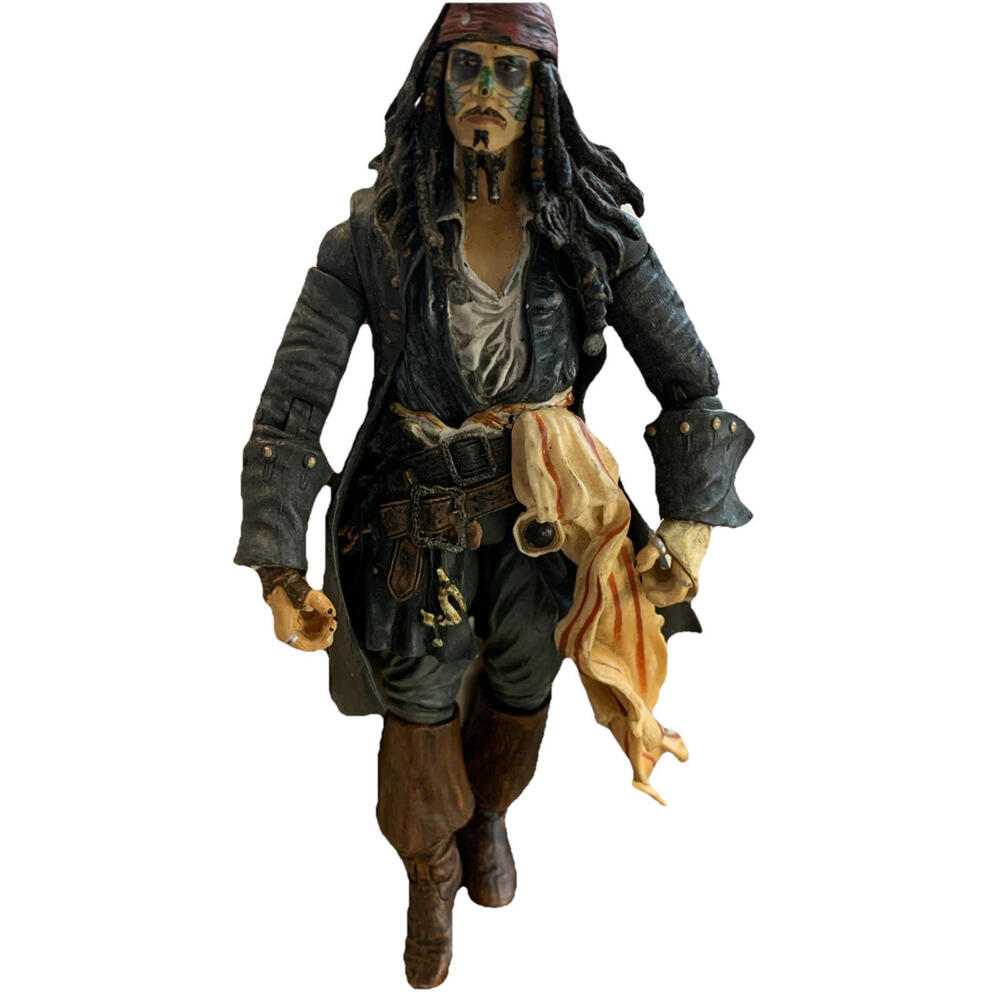 Disney Pirates of the Caribbean Jack Sparrow Action Figure 6" Dead Man's Chest